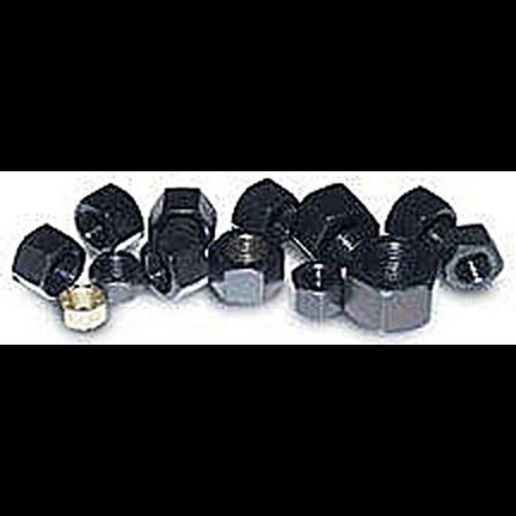 Black Oxide Hex Nut 7/16"-20