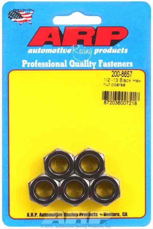 Black Oxide Hex 1/2"-13