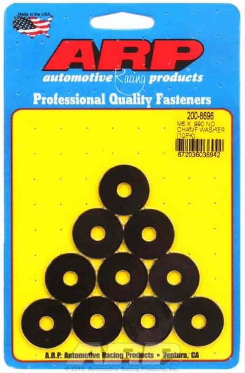Washer - w/o I.D. Chamfer 6mm Inside Diameter