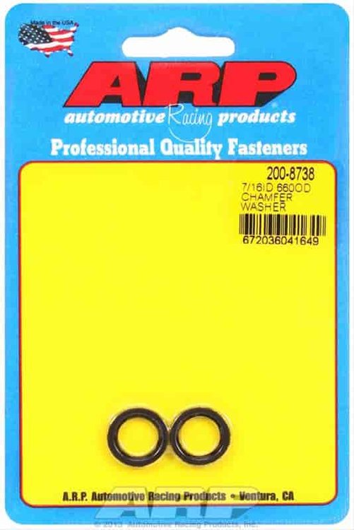 7/16ID 660OD CHAMFER WASH