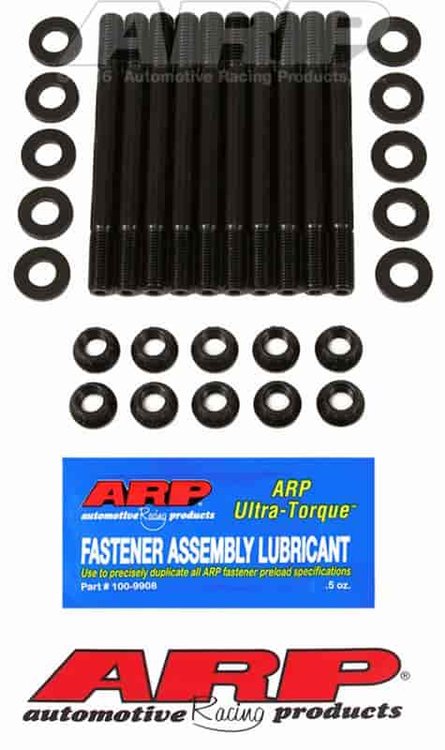 Head Studs w/12-Point Nuts for Nissan KA24DE