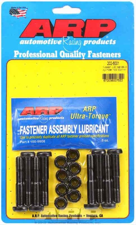 Standard High-Performance Connecting Rod Bolts for Nissan/Datsun L20 Series 4-Cylinder & 2.2L (Z22)