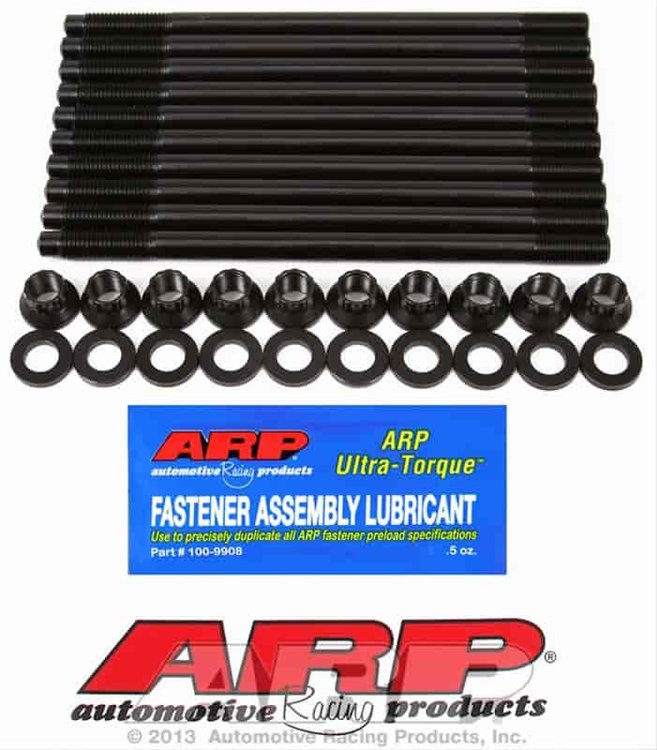 Head Studs w/12-Point Nuts for Toyota 2AZFE 2.4L 4-Cylinder