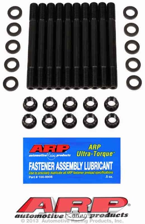 Head Studs w/12-Point Nuts Volkswagen Golf/Jetta 1.8L & 2.0L 8V & Super Vee 1.6L