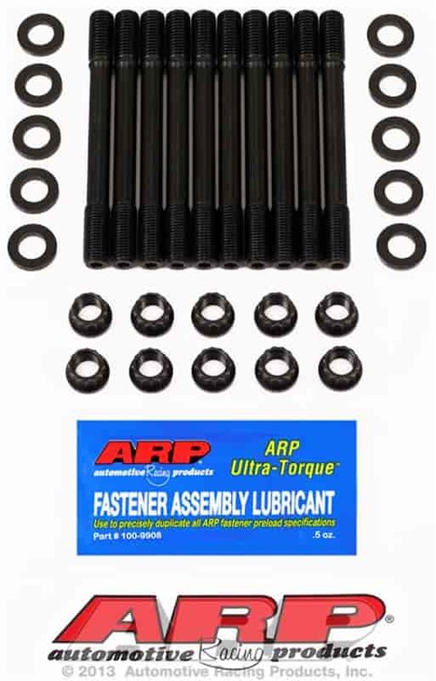 Head Studs w/12-Point Nuts (U/Cut Studs) Volkswagen Golf/Jetta 1.8L & 2.0L 8V & Super Vee 1.6L