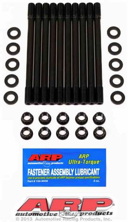 Head Studs w/12-Point Nuts (U/Cut Studs) Volkswagen Golf/Jetta 1.8L & 2.0L 16V