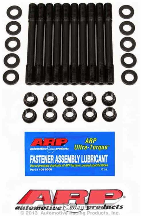 Head Studs w/12-Point Nuts (U/Cut Studs) 1994-07 Mitsubishi 2.0L (4G63) DOHC M11