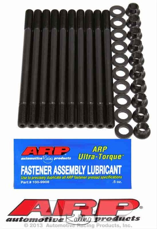 Head Studs w/12-Point Nuts Honda D16Z - Only