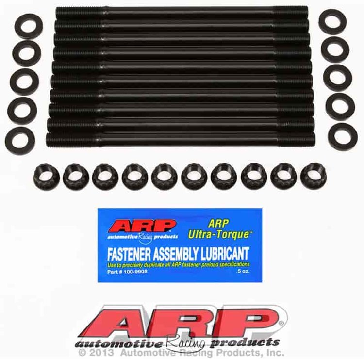 Honda/Acura B16A Black Oxide 12-Point Head Stud Kit