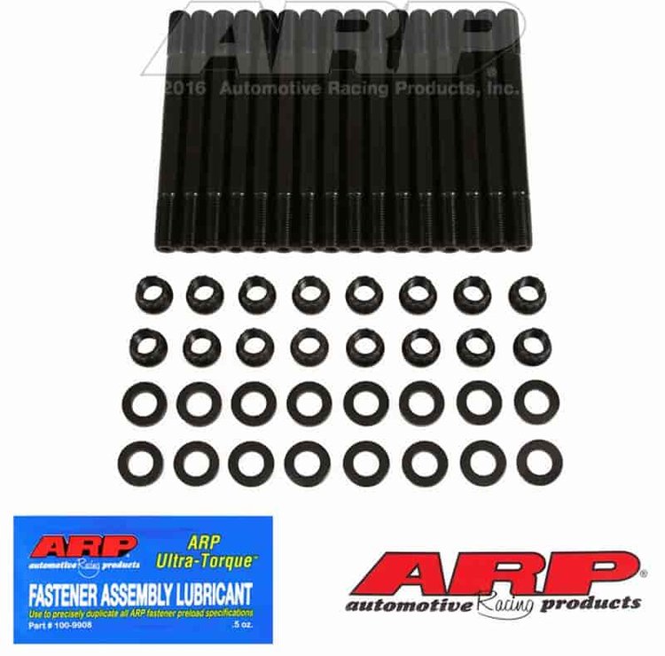 Head Studs w/12-Point Nuts Opel 2.5L V6