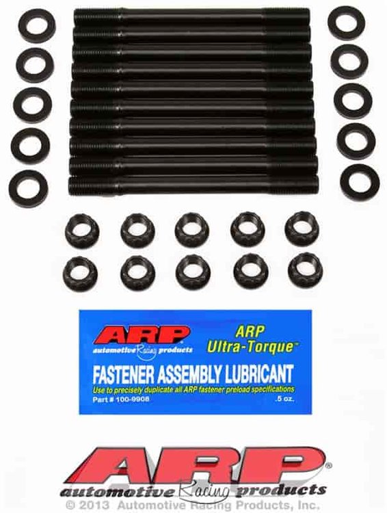 Head Studs w/12-Point Nuts (U/Cut Studs) Vauxhall/Opel 2.0L 16V