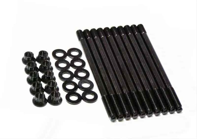 Head Studs w/12-Point Nuts for Hyundai 2.0L (G4KF) Turbo