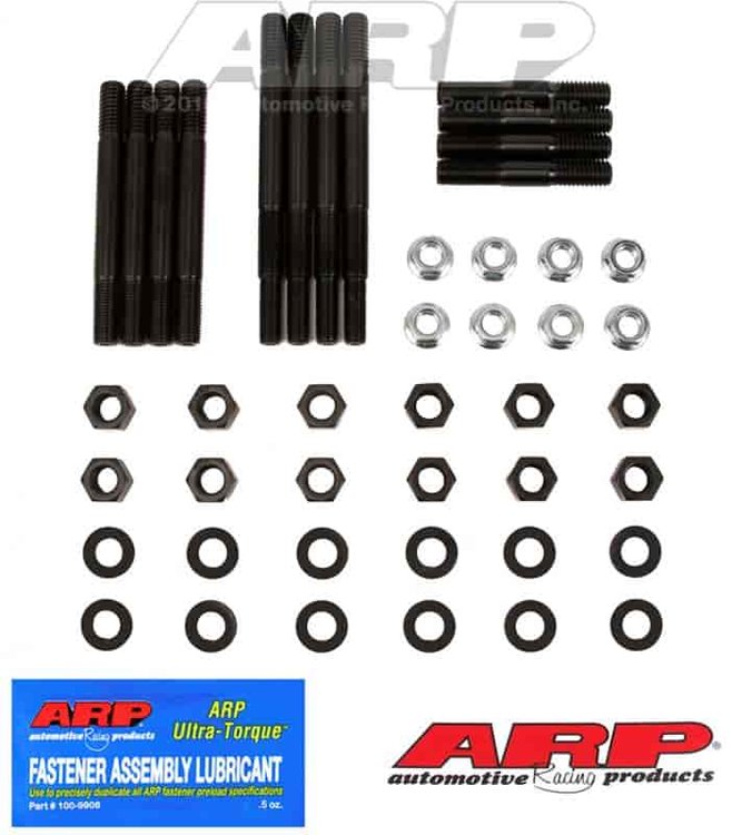 Main Stud Kit Chevy 90° V6, 4-Bolt Main