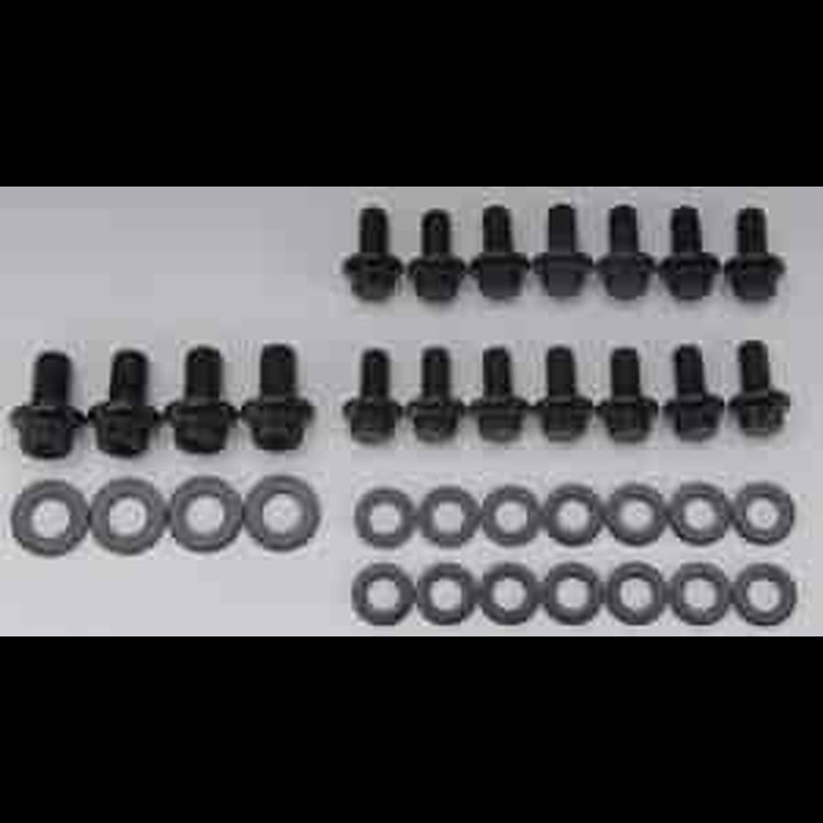 Black Oxide Oil Pan Bolts Small Block Chevy