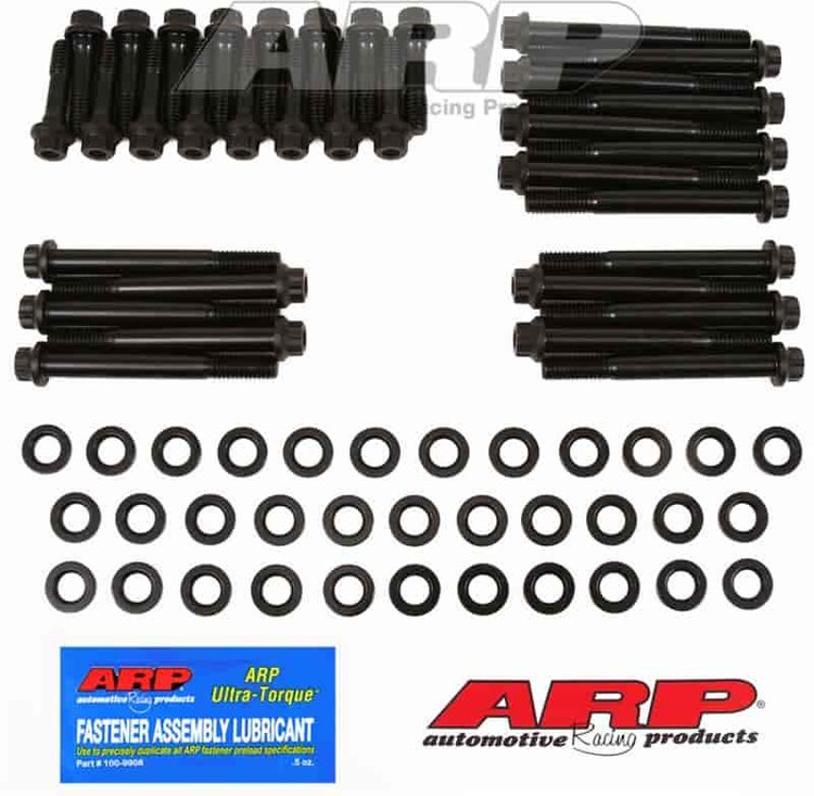 Professional Series Head Bolt Kit Small Block Chevy w/Oldsmobile 14 Degree Head