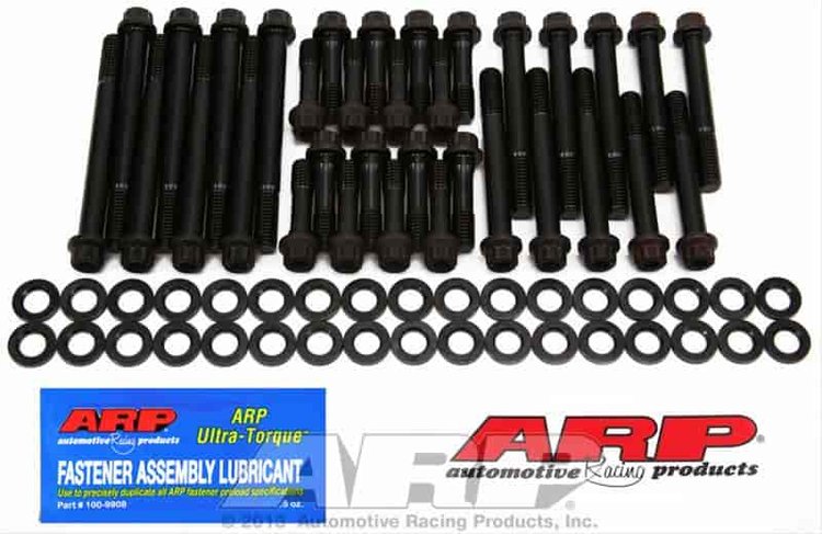 Professional Series Head Bolt Kit Small Block Chevy 18 Degree Standard Port