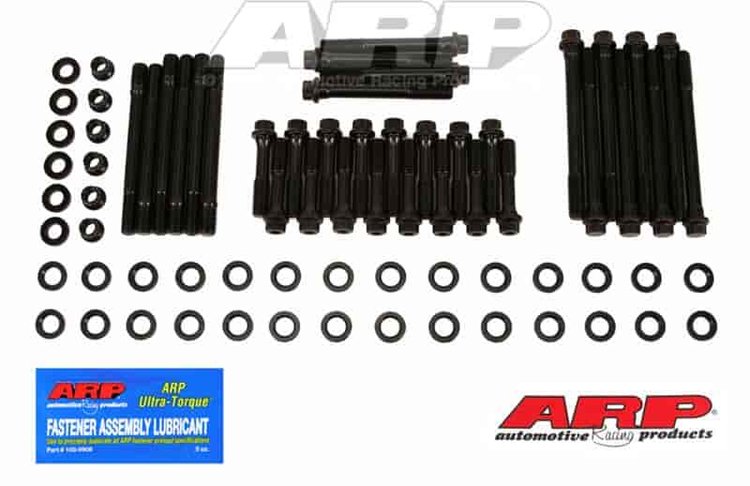 Professional Series Head Bolt Kit Small Block Chevy w/18 Degree Hi-Port Head with 3/8" Holes