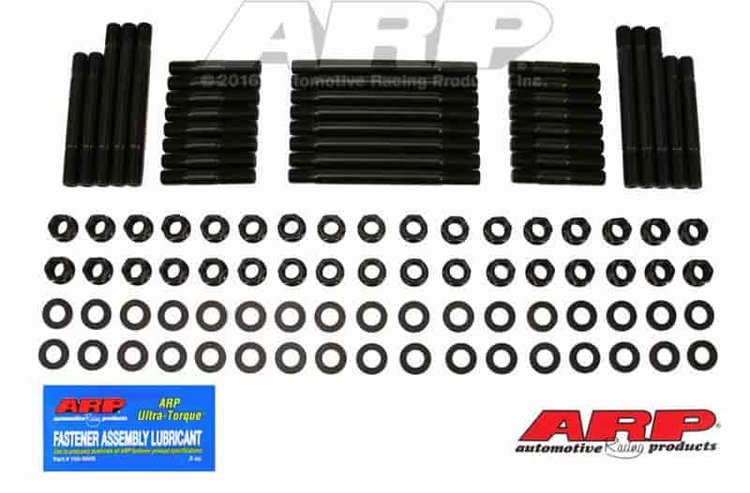Head Studs with Hex Nuts Small Block Chevy 18° Standard Port