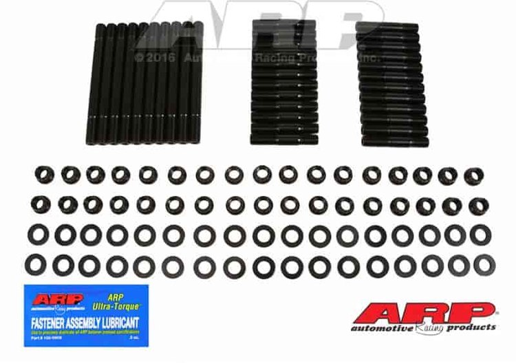 Head Studs w/12-Point Nuts Small Block Chevy, Dart, Buick