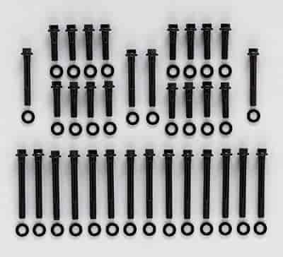 Head Studs w/12-Point Nuts Small Block Chevy Brodix -12 Rollover