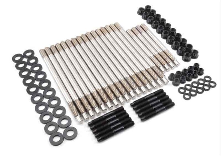 Head Studs w/12-Point Nuts Pre-2003 Small Block Chevy Gen III/LS Series