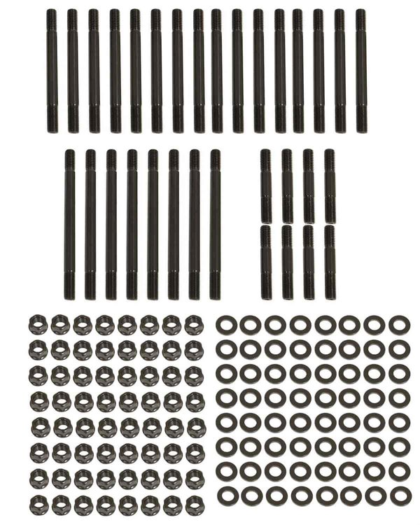 Head Studs with Hex Nuts Big Block Chevy, Dart Block w/Dart Head