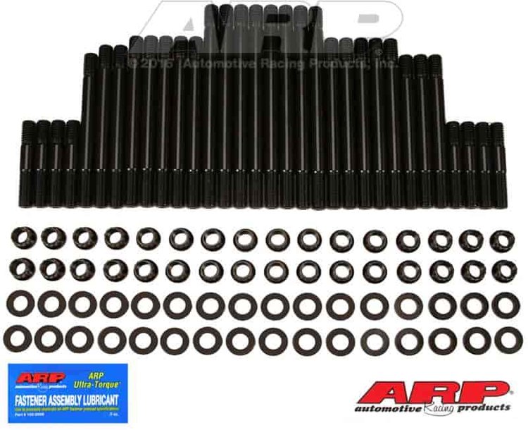 Head Studs w/12-Point Nuts Big Block Chevy 454-502 Cast Iron OEM