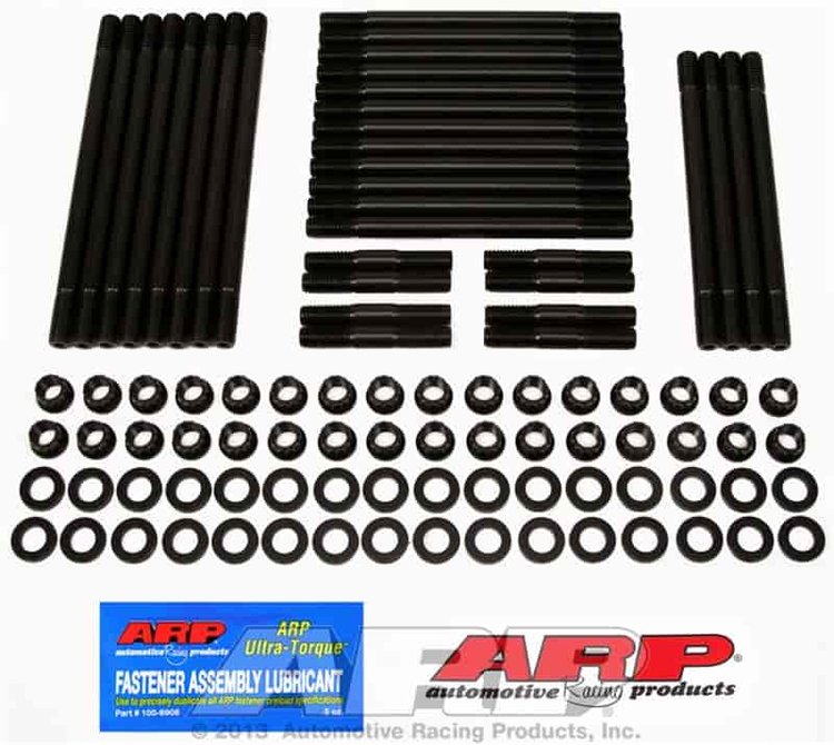 Head Studs w/12-Point Nuts Big Block Chevy, Dart Big Chief