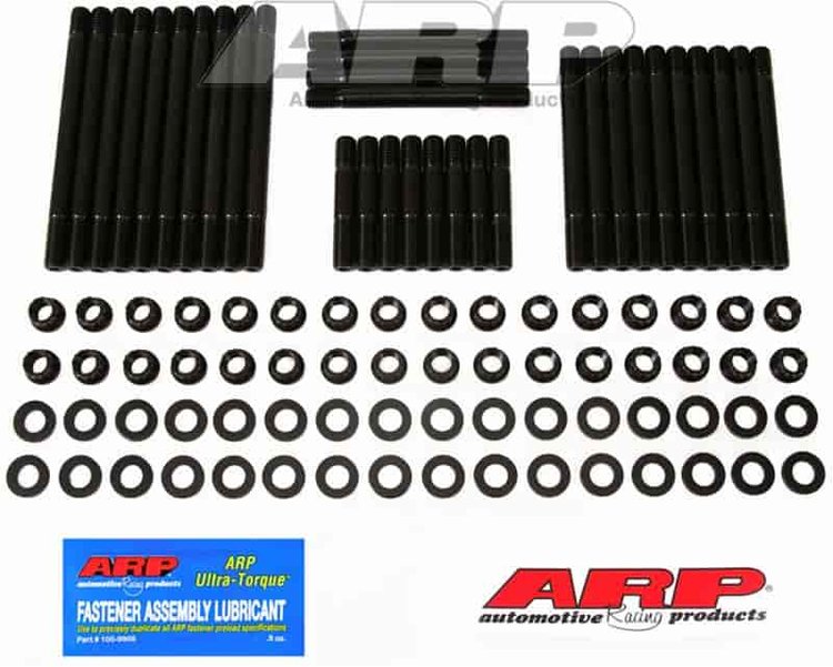 Head Studs w/12-Point Nuts Big Block Chevy 454-502 Cast Iron OEM