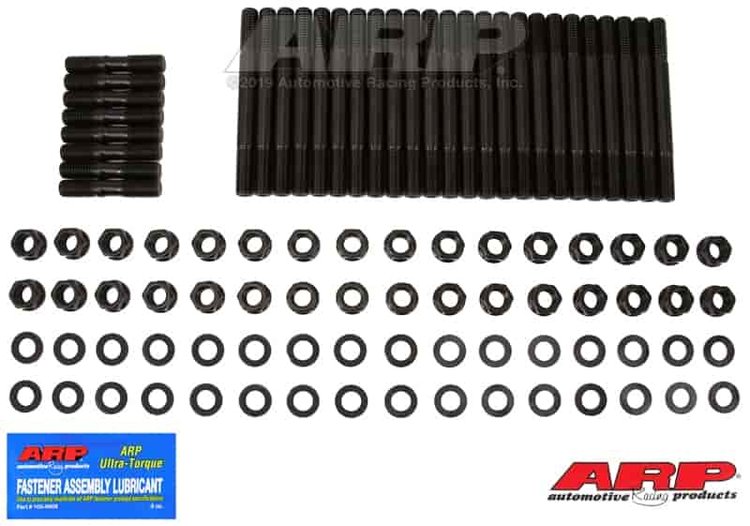 Head Studs w/Hex Nuts (U/Cut) Big Block Chevy With GM Aluminum Block