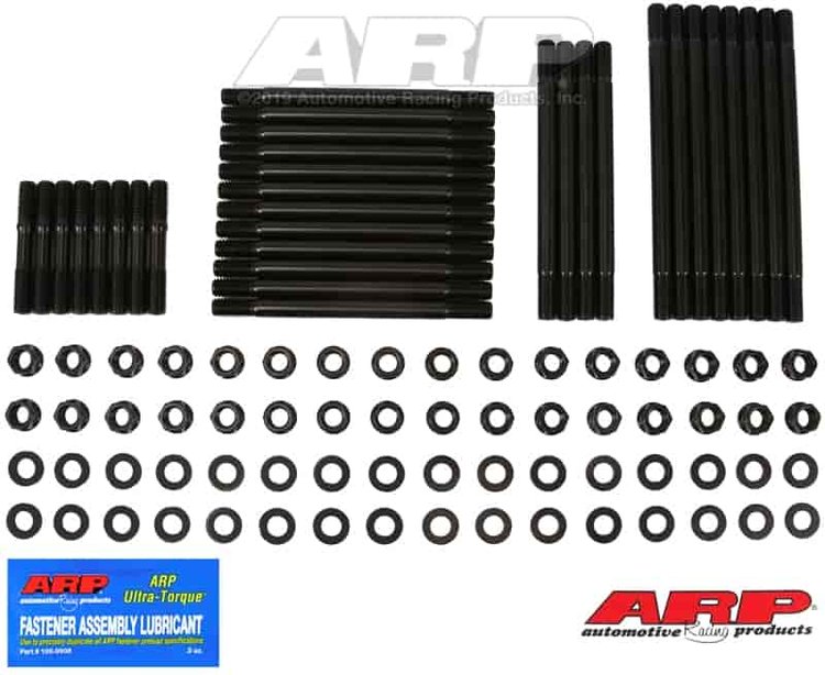 Head Studs w/Hex Nuts (U/Cut) Big Block Chevy, Dart Big Chief