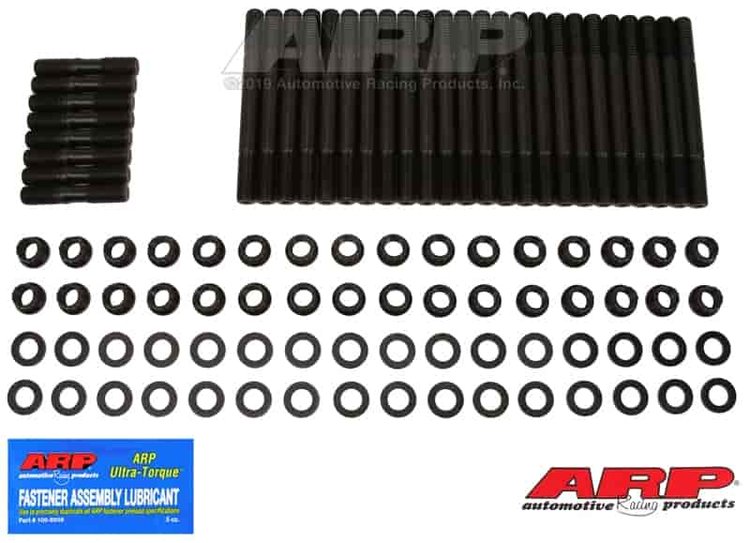 Head Studs w/12-Point Nuts (U/Cut Studs) Big Block Chevy With GM Aluminum Block