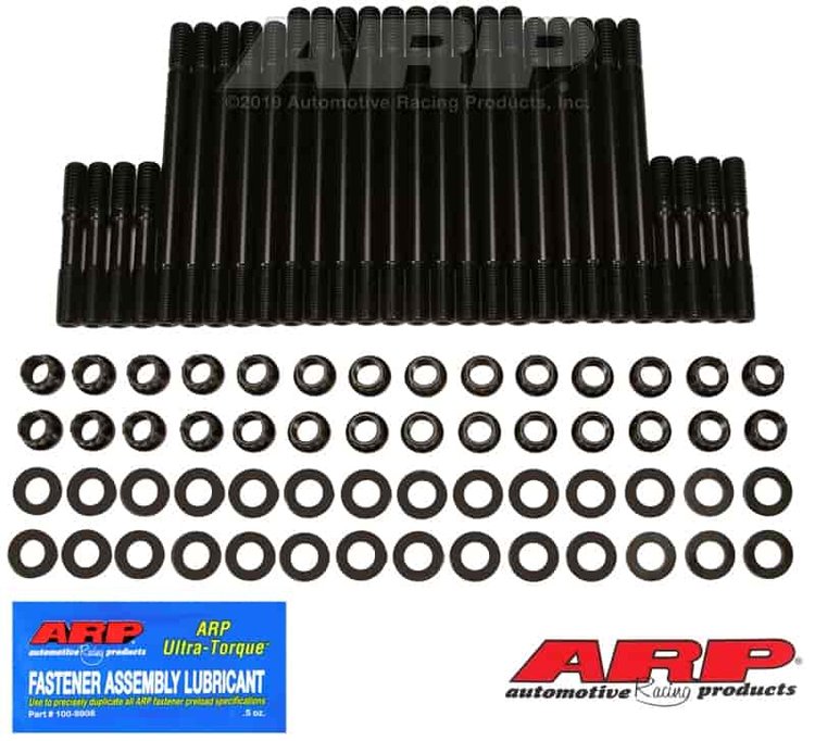 Head Studs w/12-Point Nuts (U/Cut Studs) Big Block Chevy, Oldsmobile DRCE