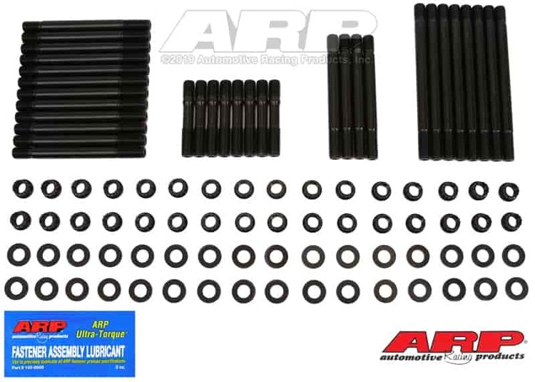 Head Studs w/12-Point Nuts (U/Cut Studs) Big Block Chevy 396-402-427-454 Cast Iron OEM