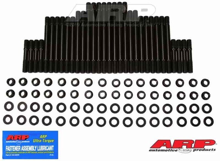 Head Studs w/12-Point Nuts (U/Cut Studs) Big Block Chevy 396-402-427-454 Cast Iron OEM