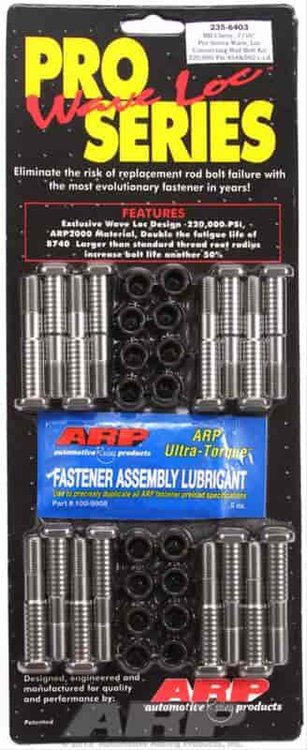 Rod Bolt Kit Big Block Chevy 454-502 7/16" w/12pt nuts