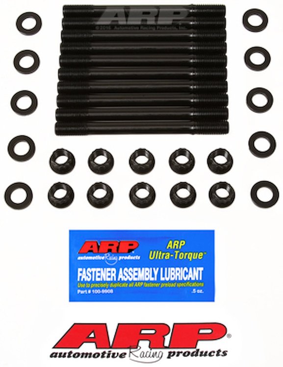 Head Studs w/12-Point Nuts (U/Cut Studs) 2.0L DOHC Cosworth Sierra/Escort M12