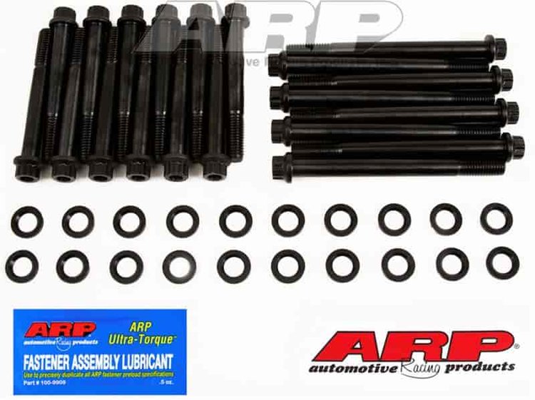 Professional Series Head Bolt Kit Small Block Ford 351 Cleveland SVO, Iron Block