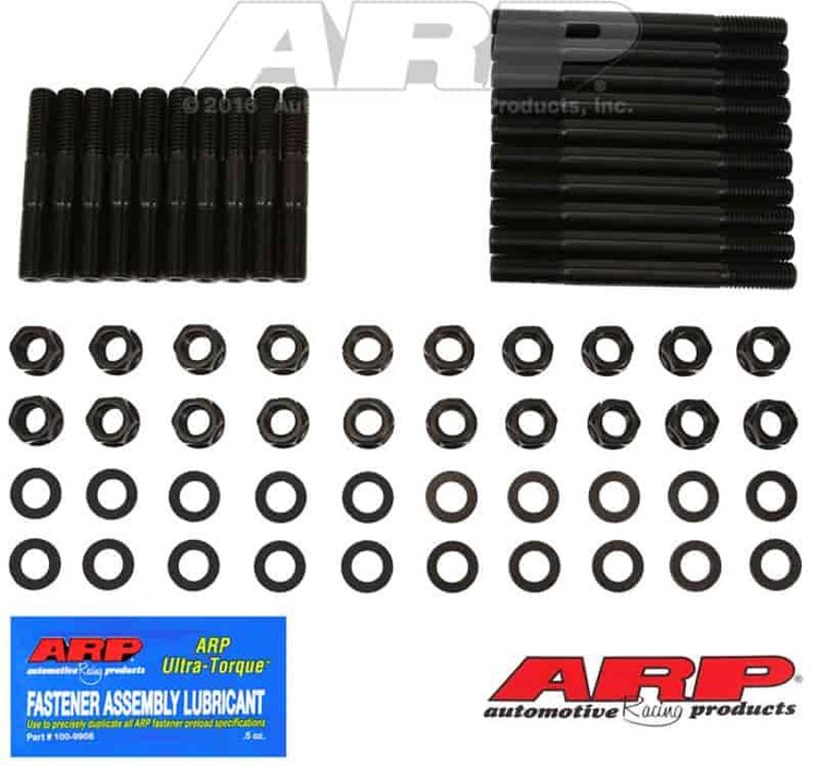 Head Studs with Hex Nuts Ford Std. 351 Block w/6049-N351 Heads