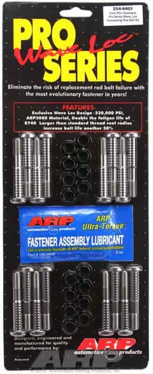 Rod Bolt Kit Small Block Ford 351 Cleveland