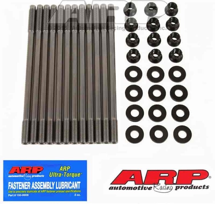 Head Studs w/12-Point Nuts (U/Cut Studs) for Subaru EJ Series SOHC ARP2000