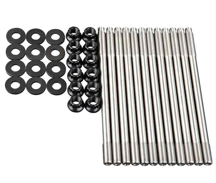Head Studs w/12-Point Nuts (U/Cut Studs) for Subaru EJ 2.0/2.5L DOHC (CA625+)