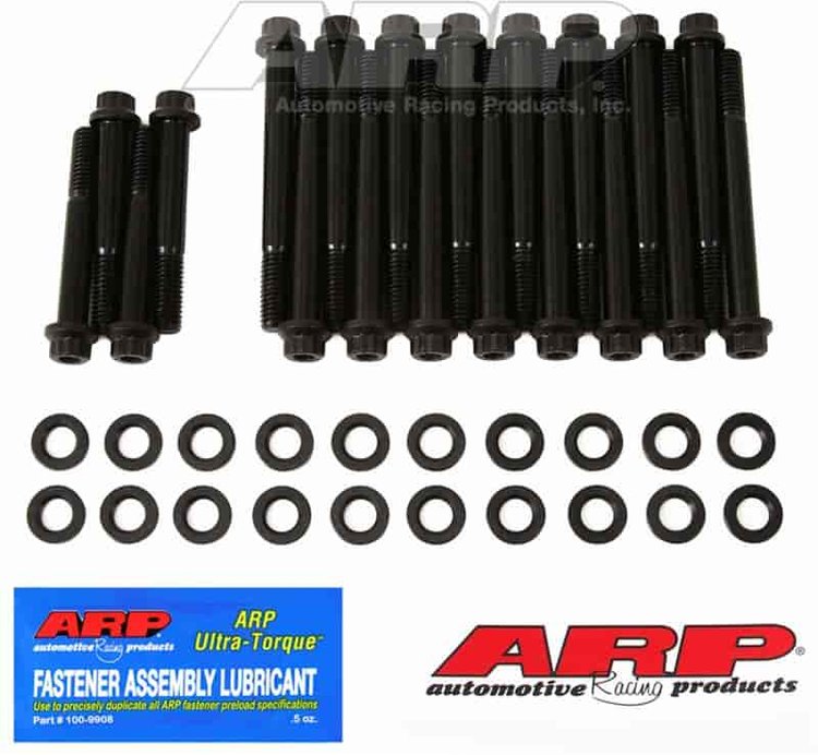 Professional Series Head Bolt Kit Oldsmobile 350-455 With Factory Heads or Edelbrock Heads 60519, 60529 (1976 & earlier) 7/16"