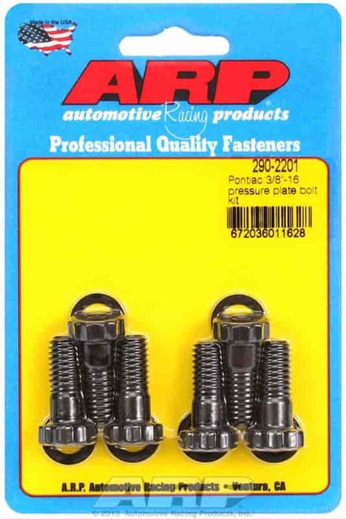 Pro Series Pressure Plate Bolts Pontiac 350-455 V8