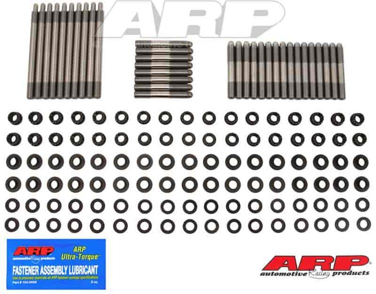 Head Studs w/12-Point Nuts Small Block Chevy SB2-2