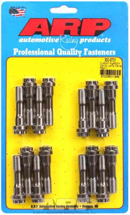 Rod Bolt Kit Carrillo, Lentz, Ferrea Replacement w/o Washer