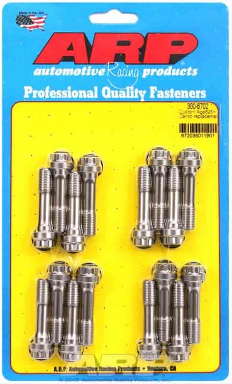 Rod Bolt Kit Carrillo - Custom Aged 625+ Material
