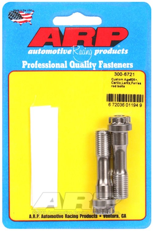 Rod Bolt Kit Carrillo, Lentz, Ferrea Replacement w/o Washer