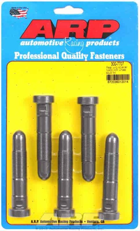 Rear w/out spacer NASCAR wheel stud kit