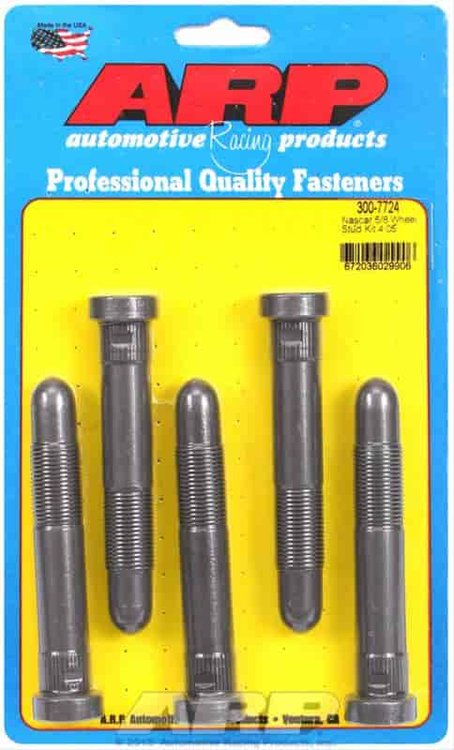 Wheel Stud Kit for Axles with 5/8 in.-18 x 4.050 in. [NASCAR Speed Studs]